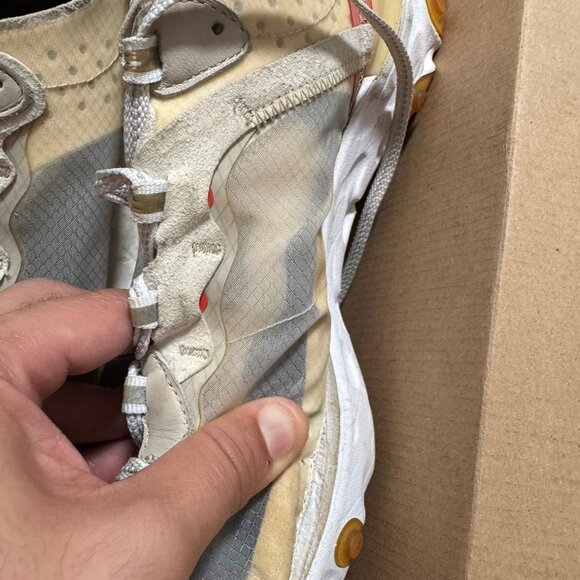 Nike React Element 87 Men’s 9.5 | Transparent Upper Running Sneakers - Picture 7 of 9